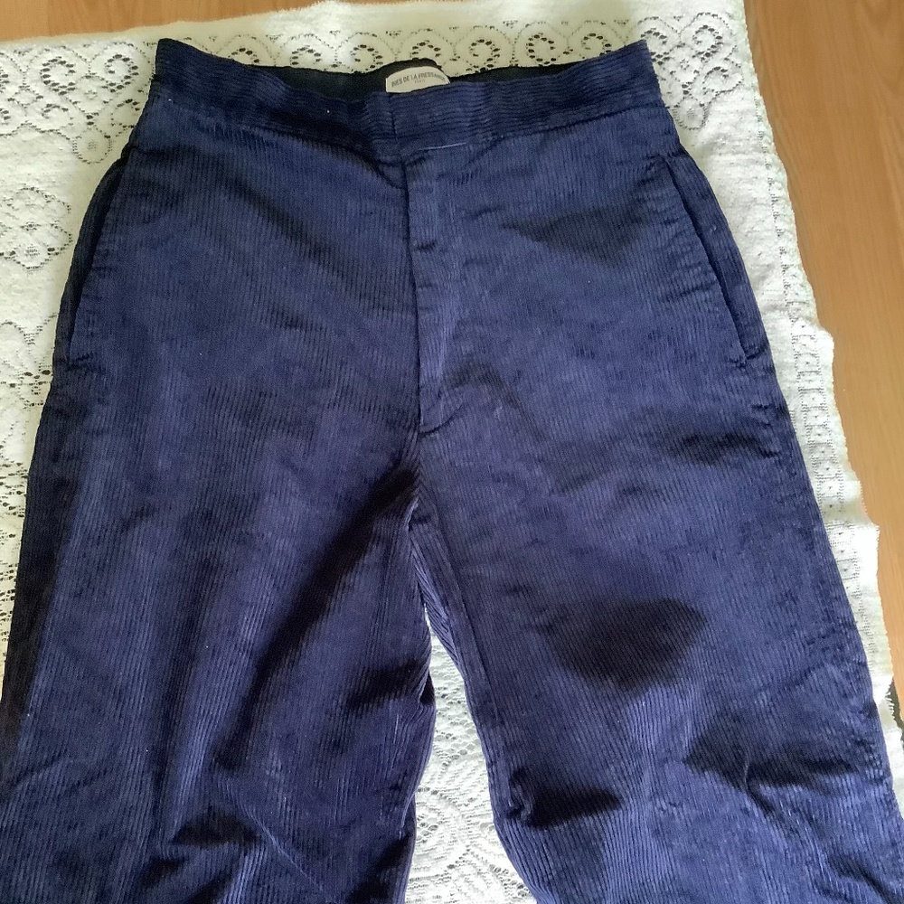 Uniqlo Corduroy High-waisted Wide-leg Pants
